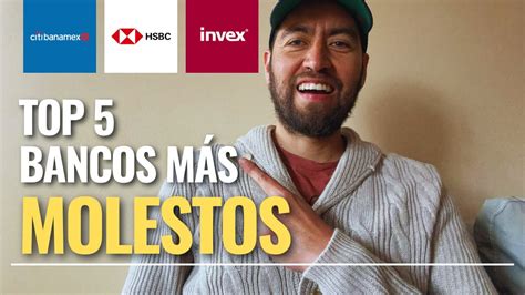 TOP 5 BANCOS más molestos llamando a sus clientes YouTube