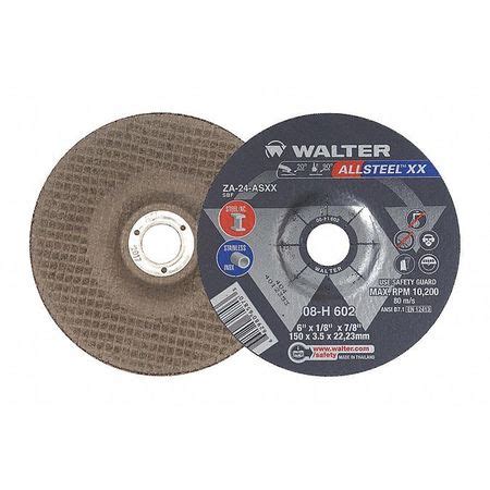 Walter Surface Technologies Grinding Wheel T27 6 X1 8 X7 8 08H602 Zoro