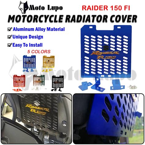 Motorcycle Radiator Cover For RAIDER R150 FI Radiator Alloy Iron Cover