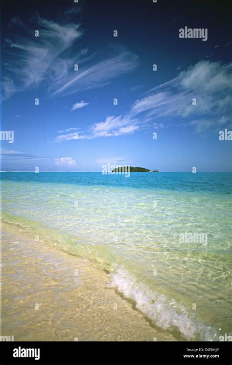 Aitutaki Lagoon. Cook Islands Stock Photo - Alamy