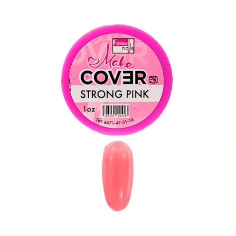 Acrílico Make Cover Strong Pink 1 Oz Fantasy Nails Alejandra Nail Shop