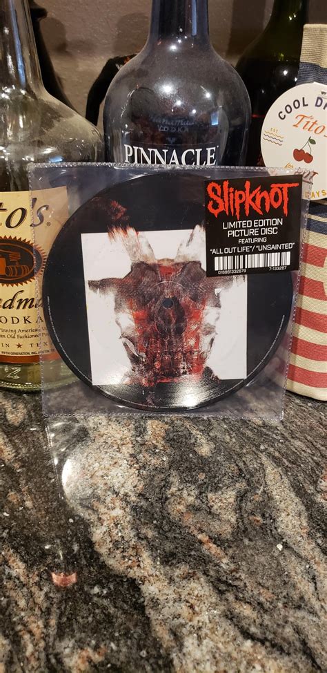 All out life/Unsainted 7" picture disc : r/Slipknot