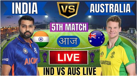 Live IND Vs AUS World Cup 2023 Chennai Live Match Score Only