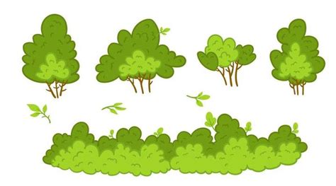 Shrubs Vector Art Icons And Graphics For Free Download