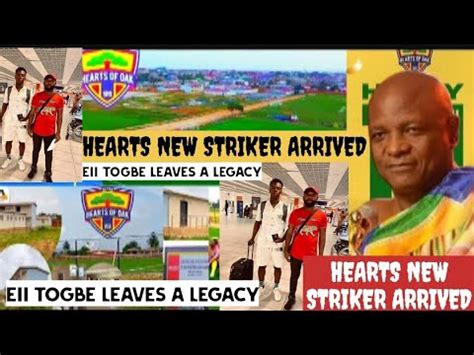 Phobia Exclusive Hearts New Striker Arrived In Ghana Wow What A