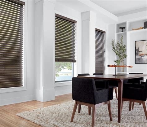 Faux Wood Blinds The Everwood Collection Hunter Douglas Houston