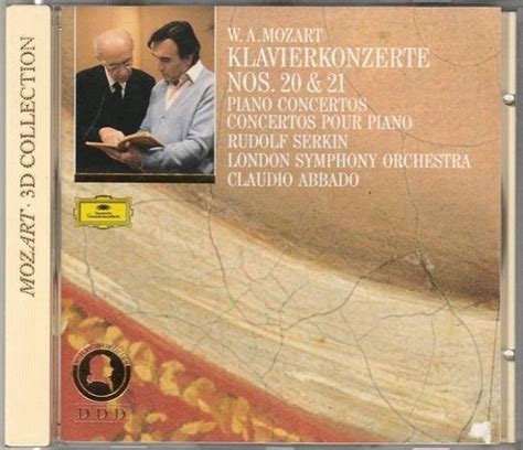 Mozart Piano Concertos Nos Rudolf Serkin Cd Album