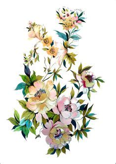 Fuler Tura Ideas Flower Art Digital Flowers Watercolor Flowers