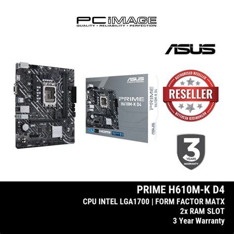 Asus Prime H M K D Intel H Lga Mic Atx Motherboard