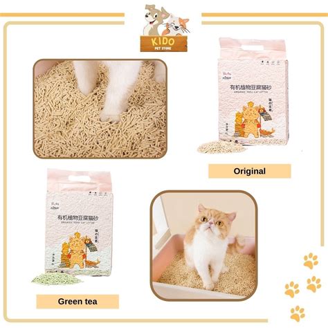 Premium Super Clumping Natural Cat Litter Tofu Cat Litter Sand L