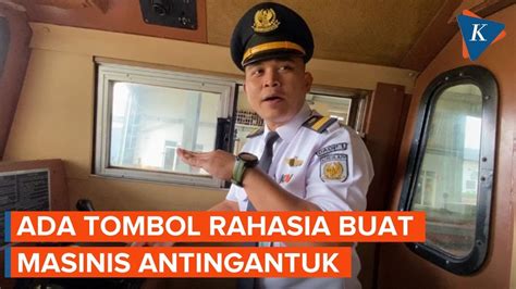 Intip Ruang Kemudi Masinis Di Lokomotif Kai Di Depo Cipinang Youtube