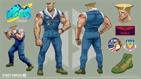 Guile Concept Art Street Fighter 6 Art Gallery