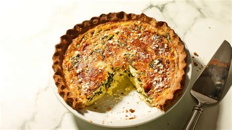 Spinach and Cheese Quiche - Jamie Geller