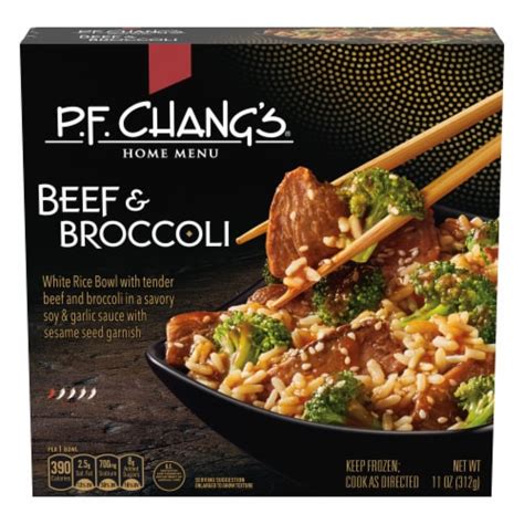 P.F. Chang's Home Menu Beef And Broccoli Bowl Frozen Meal, 11 OZ - Kroger