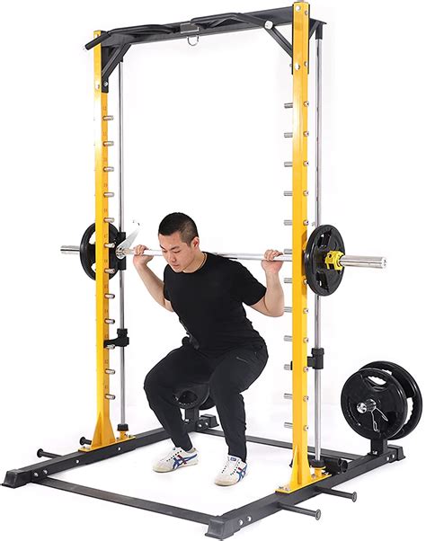 Altas Strength Squat Rack Power Cage Function Half Smith