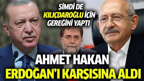 Ahmet Hakan Erdoğan a şah çekti Kılıçdaroğlu oyunu bitirdi YouTube