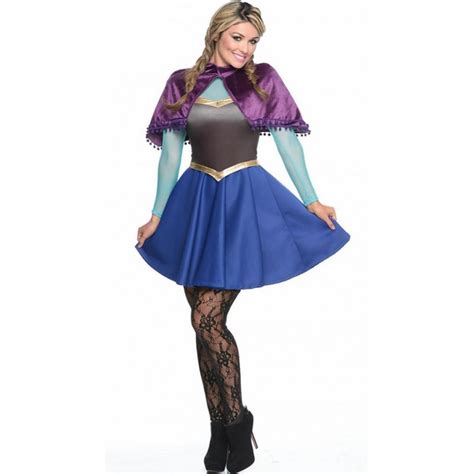 Fantasia Anna Frozen Feminina Adulto