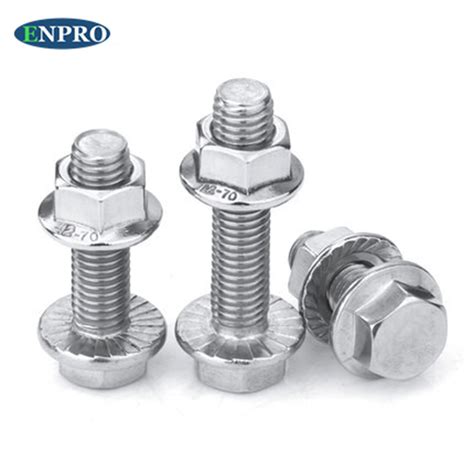 Wholesale Price DIN6921 Hexagon Flange Bolts China Bolt And Nut And Bolt