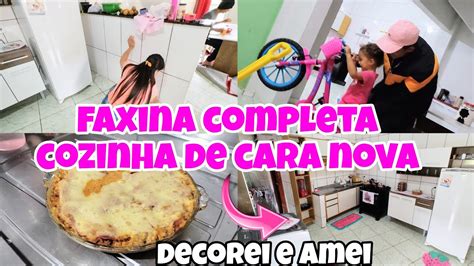 Faxina Completa Decora O Nova Na Cozinha Fiz Mousse De Chocolate