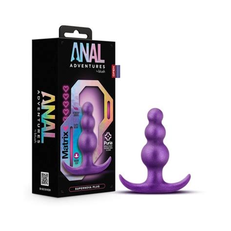 Anal Adventures Matrix Supernova Plug Galactic Purple EBay