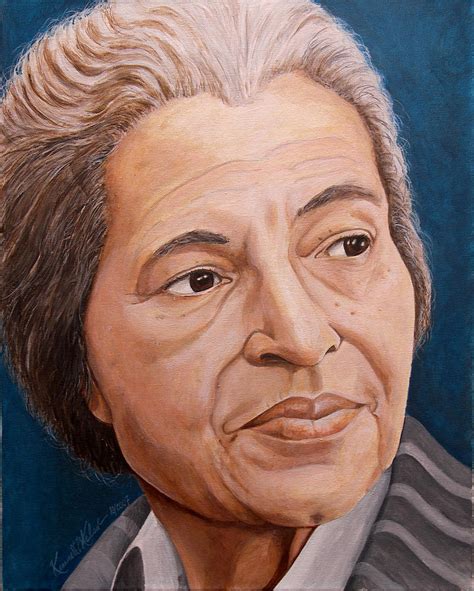 Rosa Parks Painting At Paintingvalley Explore Collection Of Rosa