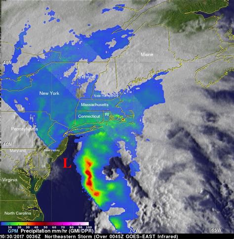 Powerful Northeastern Storm Examined By Gpm Satellite Nasa Global