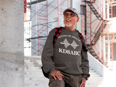 Ham Radio Amateur Radio Getting My Freq On With Custom Call Etsy