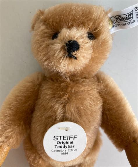 Vintage Steiff Original Teddy Bear Collectors Ed 1984 West Germany 7