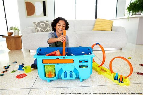 Hot Wheels Track Builder Turbowyrzutnia Zestaw Pude Ko Gvg Hot Wheels Sklep Empik