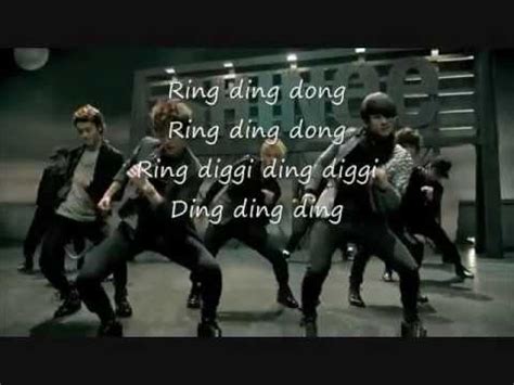 Shinee Ring Ding Dong Misheard English Lyrics Youtube