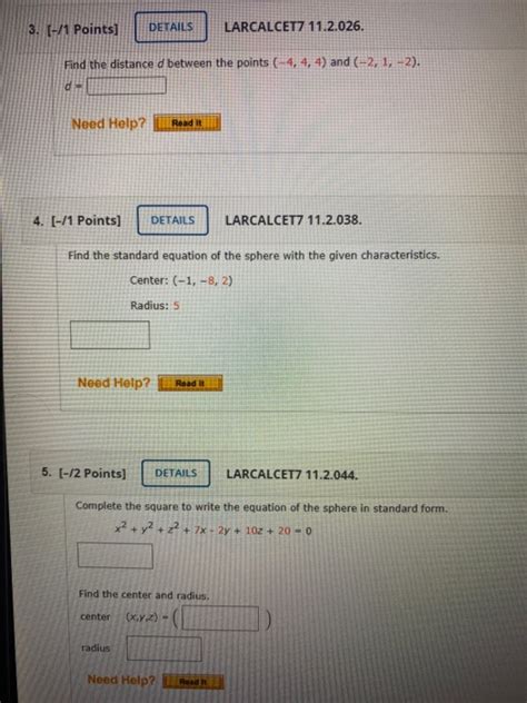 Solved Points Details Larcalcet Find The Chegg