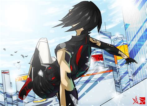 Theedge Joshua Sektr Mirrors Edge Catalyst Artwork Mirrors Edge