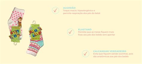 Kit c Meia Antiderrapante Bebê Menina Bruna Lian Galé Lingerie Calcinhas sutiãs cuecas