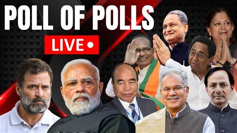 Barkha Dutt LIVE 5 States Exit Polls LIVE Modi Vs Rahul MP