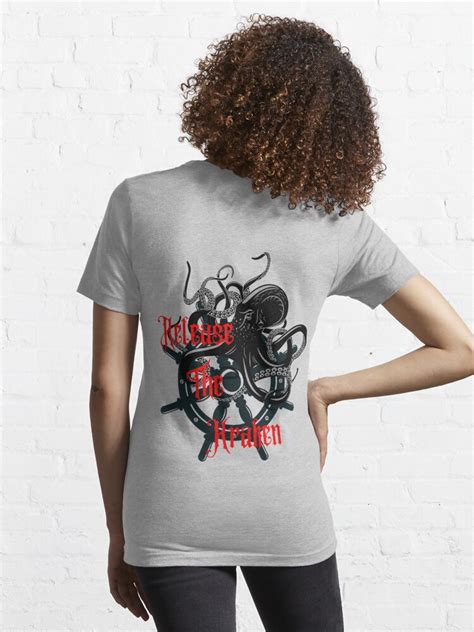 Release The Kraken T Shirt For Sale By MF Designsltd Redbubble