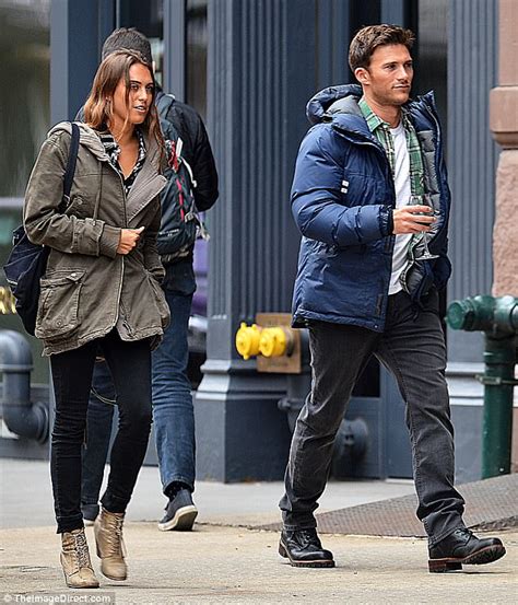 Scott Eastwood Steps Out In New York With Same Brunette Daily Mail Online