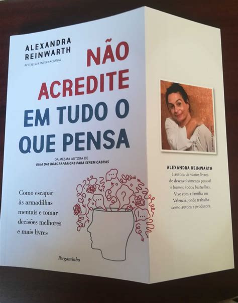 Livro Não Acredite em tudo o que pensa de Alexandra Reinwarth Algueirão