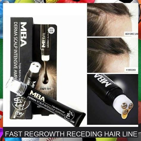 Korea Mba Mobala Hair Growth Derma Scalp Intensive Ampoule 20ml Hair Grower Anti Hair Loss Serum