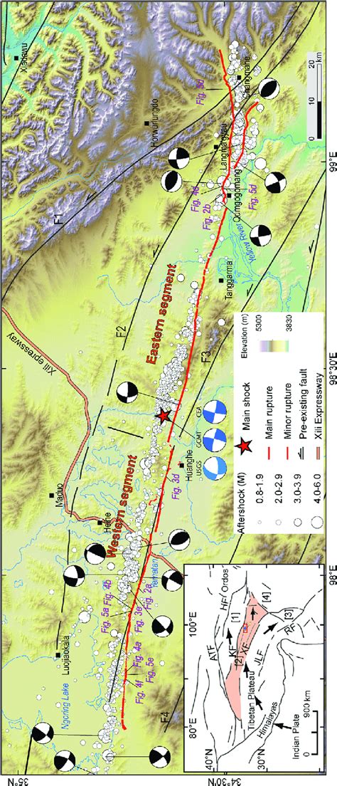 Coseismic Surface Rupture Zone Of The 2021 Mw 7 3 Maduo Earthquake