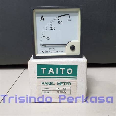 Ampere Meter Panel Analog Ta A X Jarum Shopee Indonesia