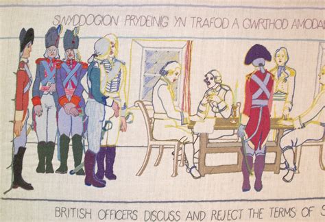 Images Of The Fishguard Last Invasion Tapestry Last Invasion Tapestry