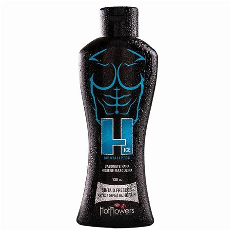 Sabonete Íntimo Masculino Higiene H Ice 130 Ml Hot Flowers Kapitú Sex Shop Catanduva Entrega