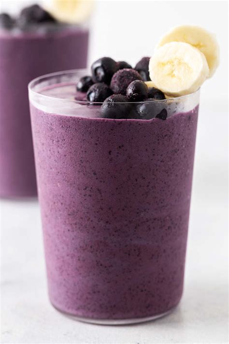 Blueberry Smoothie Smoothies And Shakes