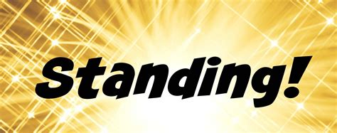 word   week standing   escapades