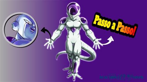 Como Desenhar O Freeza Desenhando Freeza Completo YouTube