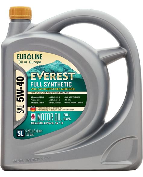 Everest Full Synthetic Euroline Sae W Sp Cf Mb Approval Vw