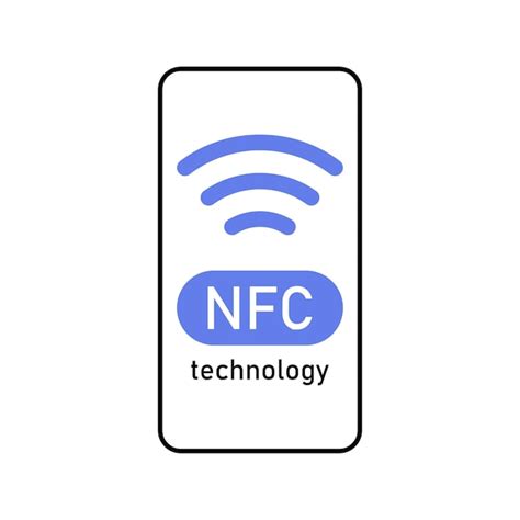 Icono de tecnología nfc maqueta de pago de teléfono inteligente