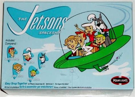 Patrick Owsley Cartoon Art and More!: JETSONS SPACESHIP MODEL KIT!