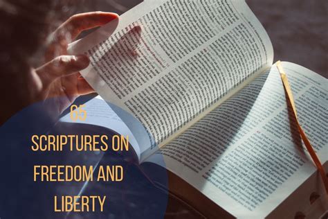 65 Scriptures On Freedom And Liberty Bible Verses Of The Day