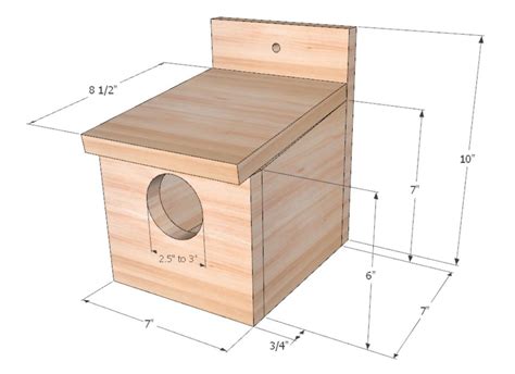 Build A Nest Box For Robins From Scrap Timber